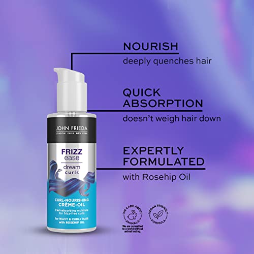 John Frieda Frizz Ease Dream Curls Curl Crème Oil for Curly Hair - 100ml