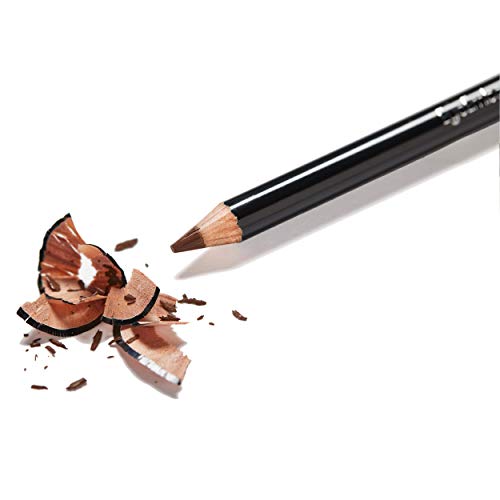 Auburn Red Eyebrow Pencil - Waterproof Wooden Pencil with Spoolie Brush