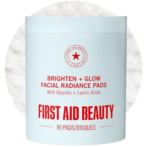 First Aid Beauty Exfoliating Facial Treatment Pads for Sensitive Skin
