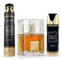 Lattafa Khamrah Unisex 3-Piece Fragrance Gift Set