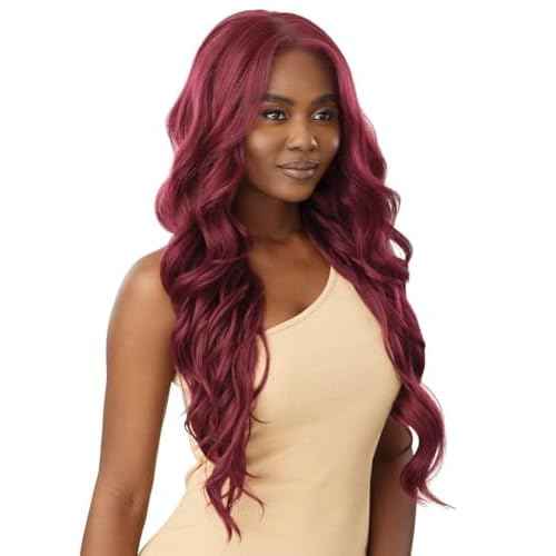 Outre Lace Front Wig - Perfect Hair Line 13X6 - Arnell (OFF BLACK 1B)