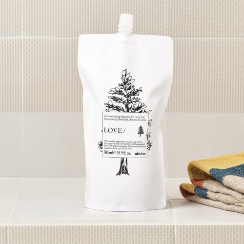 Davines LOVE Curl Shampoo - Hydrating Cleanser for Wavy & Curly Hair