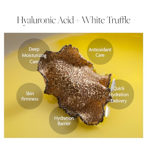 d’Alba Italian White Truffle Nourishing Mask, Vegan Skincare, Nourishing Sheet Mask for Dry and Tired Skin, Deep Hydration Mask, Korean Skin Care