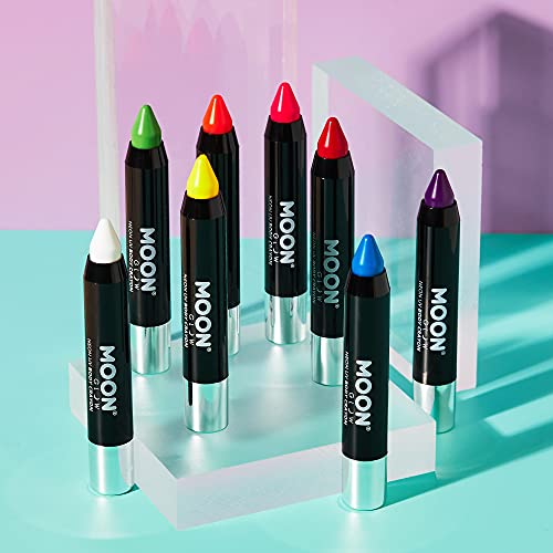 Moon Glow - Neon UV Paint Stick Body Crayon for The Face & Body ? White