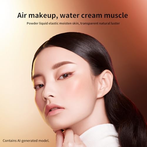 BLUE LOVE Cushion BB Cream Foundation - Full Coverage, Waterproof & Long-Lasting