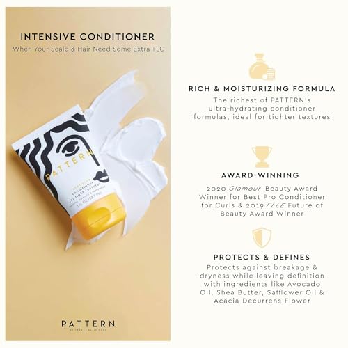 PATTERN Travel Kit for Curly & Coily Hair - Leave-In, Intensive & Cleansing Shampoo