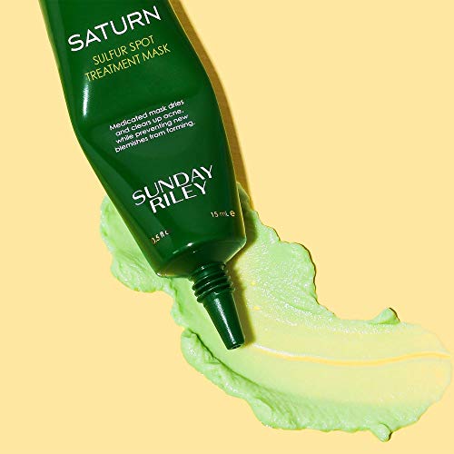 Sunday Riley Saturn Sulfur and Niacinamide Acne Spot Treatment Mask