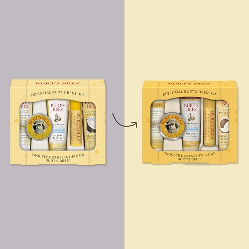 Burt's Bees Easter Basket Stuffers, Classics Gifts Set, 6 Products in Giftable Tin ? Cuticle Cream & Easter Basket Stuffers, Essential Everyday Beauty Gifts Set, 5 Travel Size Products