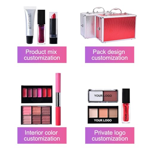 FantasyDay All-in-One Makeup Kit - 12pc Starter Bundle