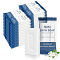 Mini Travel Size Bar Soap in Bulk - Pack of 200,Individually Wrapped 15 g/0.53 oz Disposable Small Hotel Hand Face & Body Soap for Guests,Homeless,Charity,Church,Shelter,Nursing Home