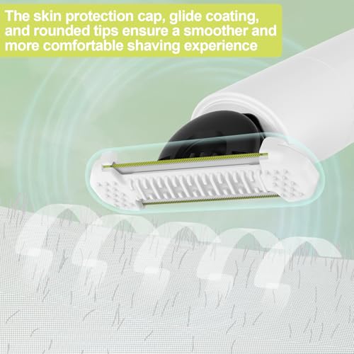 Skin Protect Replacement Guards for Norelco Body Groomer, 3 Pack - Unisex Intimate & Personal Trimmer Accessories