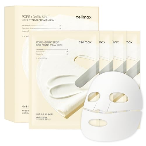 Celimax Pore & Dark Spot Cream Mask Sheet 4-Pack