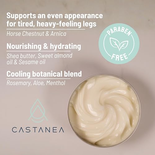 CASTANEA Advanced Hydrating Leg Cream with Horse Chestnut & Arnica - 7.05 oz