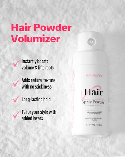 Immetee Volumizing Hair Powder for Natural Root Lift & Texture, 14g
