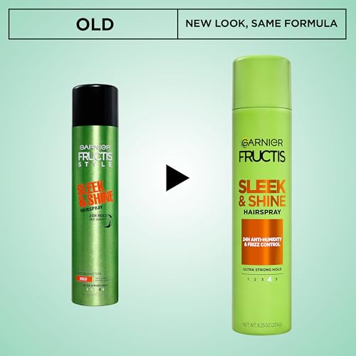 Garnier Fructis Sleek & Shine Anti-Humidity Hairspray 8.25 oz - Bamboo Variant
