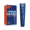 Dollar Shave Club Beard Trimmer with Adjustable Length Dial, Waterproof & Cordless