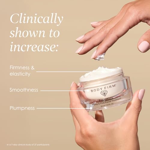 BODY FIRM Crepe Erase Plump & Firm Facial Treatment, Anti-Aging Skin Care, Hydrating Face Moisturizer, Night Cream for Face and Neck, Moisturizing and Firming, Supports Wrinkle & Crepe Skin, 1.7 fl oz