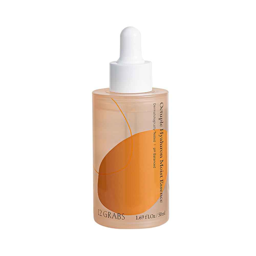 Shift4 Octuple Hyaluron Moist Essence 50ml ㅣ 8 Types of Hyaluronic Acid ㅣ Deep Hydration ㅣ Skin Barrier Support ㅣ Dermatologically Tested ㅣ Soothing Face Serum for Sensitive and Dry Skin