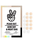 Peace Out Acne Pimple Patches Day & Night Duo (20 Count)