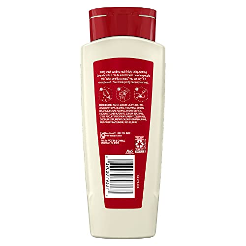 Old Spice Body Wash for Men, Relax with Lavender, 16 Fl Oz (Pack of 4)
