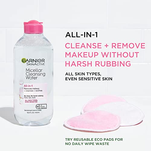 Garnier Micellar Cleansing Water – All Skin Types, 3 Pack