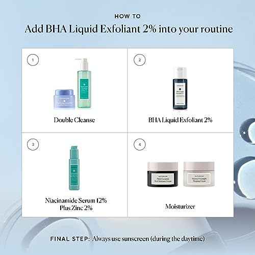 Naturium BHA Liquid Exfoliant 2%, Leave-on Face & Skin Care Exfoliating Pore Treatment, with Salicylic Acid & Bioactive Fruit Acids, Packaging May Vary, 4 oz