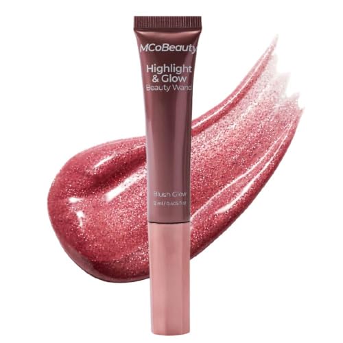 MCoBeauty Highlight & Glow Liquid Highlighter Wand - Blush Glow
