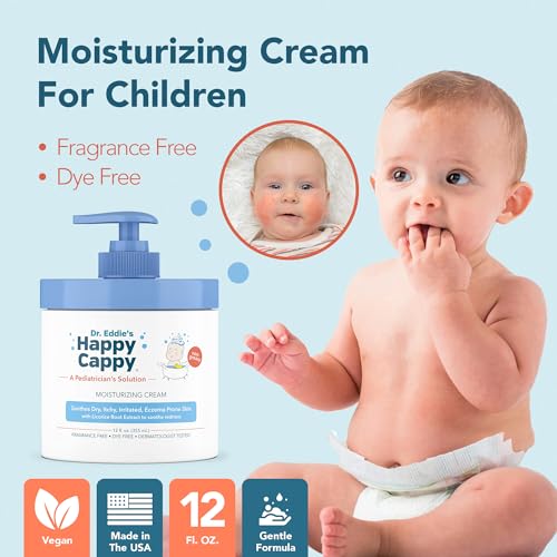 Happy Cappy Moisturizing Cream for Eczema & Dry Skin