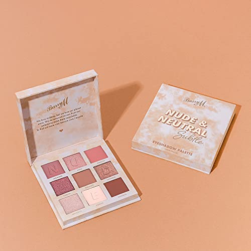 Barry M Subtle Eyeshadow Palette - 9 Nude & Neutral Shades