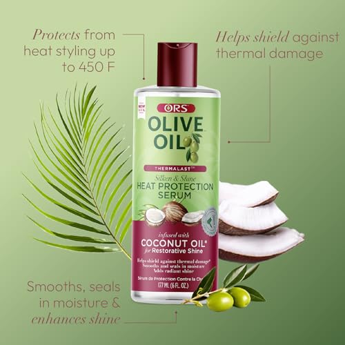 ORS Olive Oil Heat Protection Hair Serum 6oz