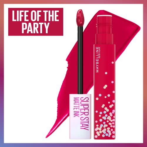 Maybelline SuperStay Matte Ink Liquid Lipstick, 16HR Wear