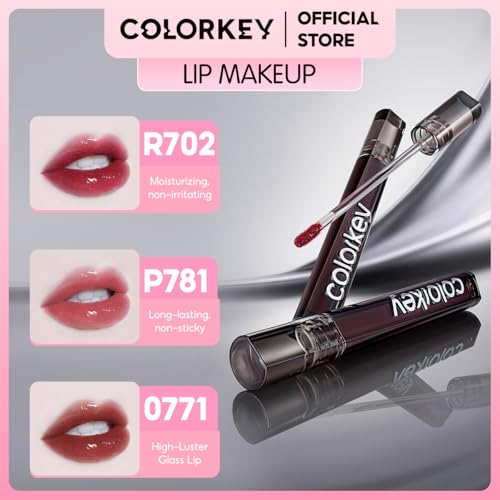 COLORKEY Air Lip Glaze - Lightweight Hydrating Lip Gloss with Shine