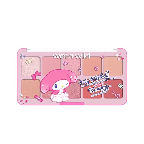 wet n wild My Melody & Kuromi Eye & Face Palette - 10 Colors
