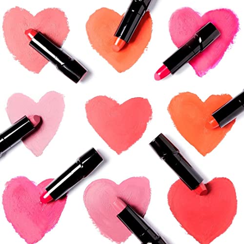 wet n wild Silk Finish Lipstick, Hydrating Rich Buildable Lip Color, Formulated with Vitamins A,E, & Macadamia for Ultimate Hydration, Cruelty-Free & Vegan - Pink Ice