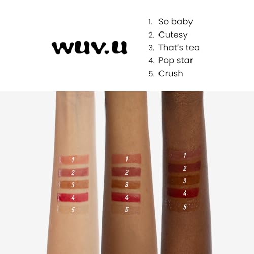 Glossy Lip Stain with Hyaluronic Acid & Peptides – Plumping Hydrating Lip Oil Tint