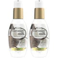 OGX Nourishing + Coconut Milk Anti-Breakage Serum, 4 Fl Oz (Pack of 2)