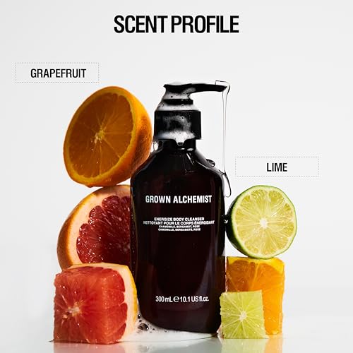 Grown Alchemist Energize Body Cleanser 500ml Hydrating Botanical Shower Gel