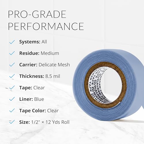 Walker Tape Lace Front Support Tape Roll 1/2" x 36 Yards