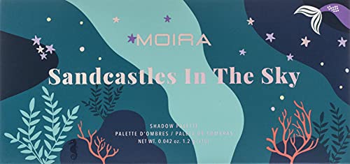 Moira Sandcastles In The Sky Eye Shadow Palette - 10 Colors