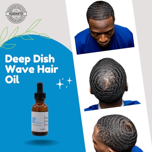 Deep Dish Wave Hair Oil - 100% Pure Natural 1oz