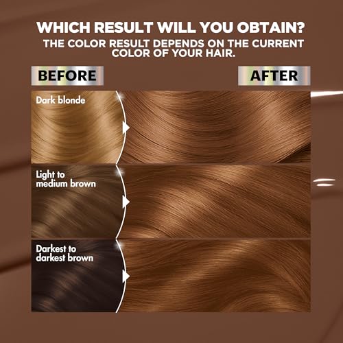 Garnier Nutrisse Ultra Color Hair Dye B4 Golden Mahogany Brown 2 Count - Fade-Resistant Permanent Hair Color