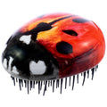 Kent PBUG Ladybug Pebble Scalp Massager Shampoo Brush, Shower Brush, and Travel Size Detangling Brush - Scalp Scrubber for Dandruff and Kids Hair Brush Hair Detangler - Hairbrush for Tangles
