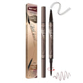 Microblading Eyebrow Pencil 2-in-1 with 4-Fork Tip, Waterproof