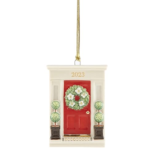 Lenox 894441 2023 Our New Home Front Door Ornament