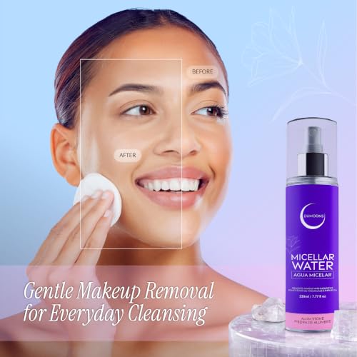 Micellar Water with Alum Stone Makeup Remover - 7.7 oz