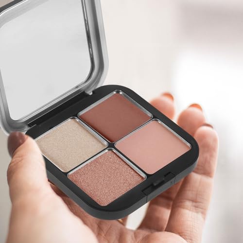 Magnetic Empty Eyeshadow Palette with Mirror – DIY Makeup Organizer