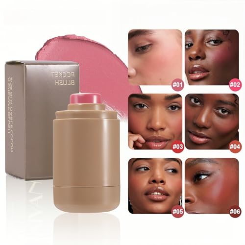Matte Blush Stick - Creamy, Buildable, Long-Lasting Cheek Color