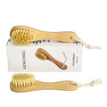 Natural Bristle Facial Brush with Wooden Handle (Pack of 2)