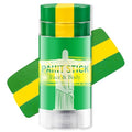 Green & Yellow Face Paint Stick for Sports & Parties
