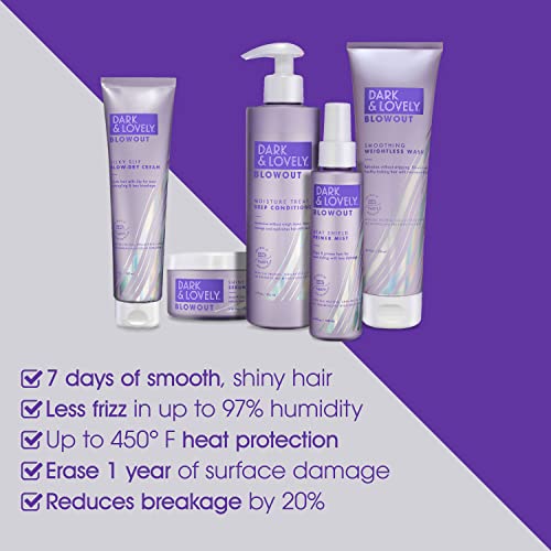 Dark and Lovely Blowout Moisture Hair Mask & Conditioner 12 oz